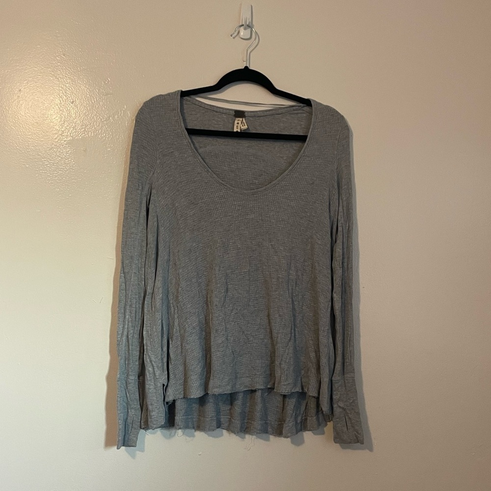 We the Free Light Blue Thermal